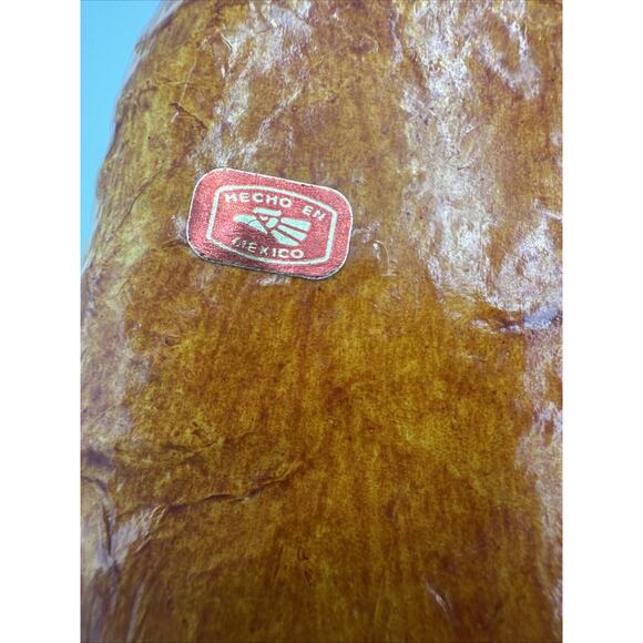 VTG Mexican Pottery Give Us This Day Our Daily Bread Plaque Dish With Loaf Prop - Picture 9 of 16